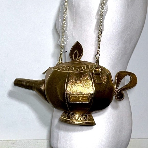 Stitch shoppe x Loungefly Disney Aladdin 30th Anniversary Genie Lamp Bag. NWOT - Picture 1 of 11